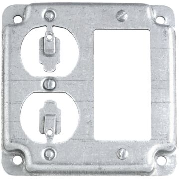 Southwire GFI Outlet and Duplex Outlet Square Device Cover - 4 in. x 4 in.