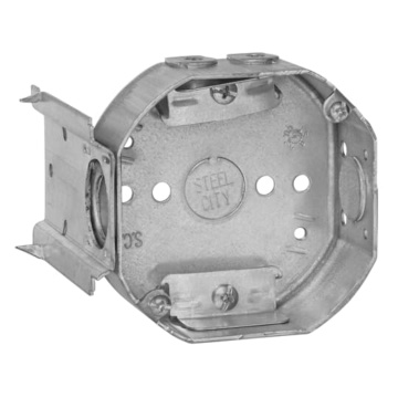 Southwire Steel Octagonal Electrical Box - 4 in.
