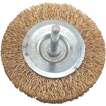 Enkay 1/4 in Coarse 4 in Crimped Wire Wheel Brush