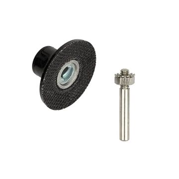 Enkay Rubber 1/4 in Disc Holder with Backup Pad