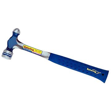 Estwing 24 oz Steel Blue/Silver Ball Peen Hammer
