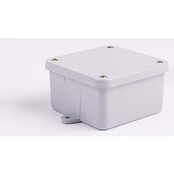 CANTEX Rigid PVC 4 in 4 in Molded Junction Box