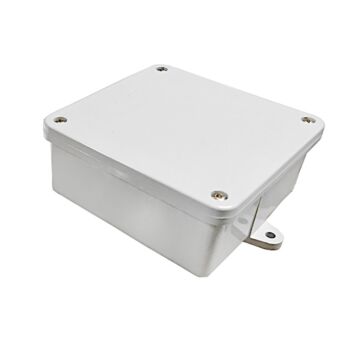 CANTEX Rigid PVC 5 in 5 in Molded Junction Box