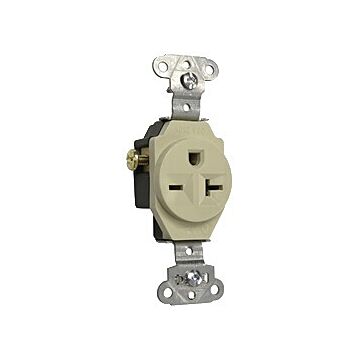 Pass & Seymour CC SPEC SNGL RECEPT 20A 250V IV