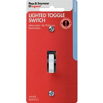 Pass & Seymour LGTD SWITCH WH
