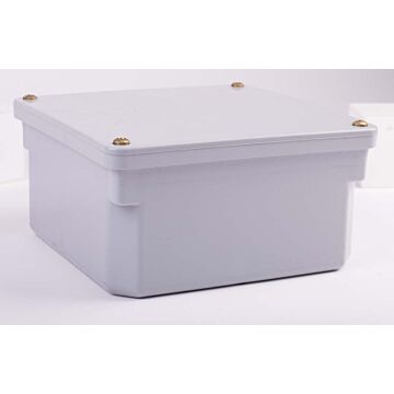 CANTEX Rigid PVC 8 in 8 in Molded Junction Box