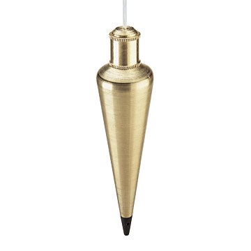 Empire 8 oz Brass Plumb Bob
