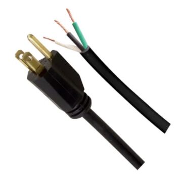 Power Supply Cord 16/3x3' SJTW