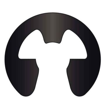 Huyett 1 in 0.84 in Carbon Spring Steel Special External Radial E-Clip