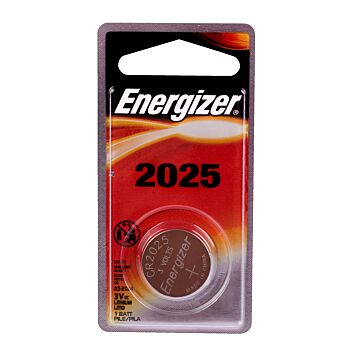 Energizer 2025 Batteries (1 Pack), 3V Lithium Coin Batteries