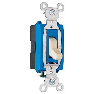 Pass & Seymour Commerical Specification Grade Switch, Ivory