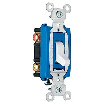 Pass & Seymour Commercial Specification Grade Switch, White