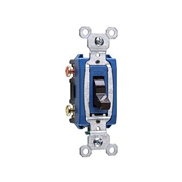 Pass & Seymour Commercial Specification Grade Switch, Brown
