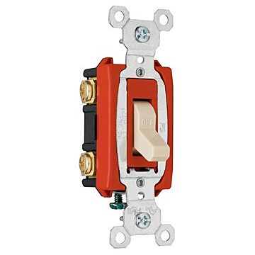 Pass & Seymour 20A 120/277VAC B+S WIRE COMM DP SW I