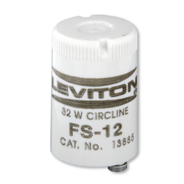 Leviton Fluorescent starter; FS-12
