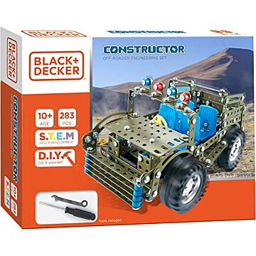 Constructor 10+ 283 Pieces Constructor Off Roader Toy Set