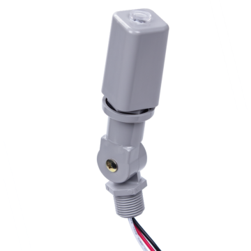 Intermatic NIGHTFOX EK Series 120-277V Top Lens Stem Mount Electronic Photocontrol