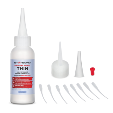 Starbond Super Fast Thin CA Glue EM-02, 2 ounce