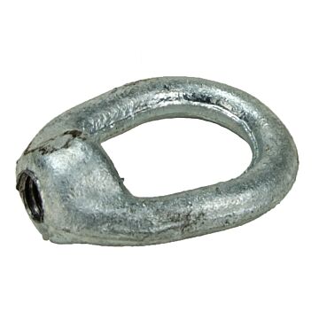 3/8 in Steel Galvanized Eye Nut