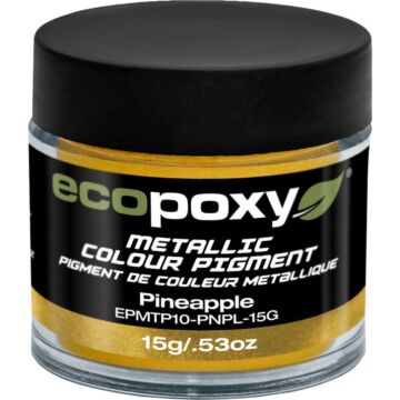 EcoPoxy 15 g Powder Pineapple Metallic Color Pigment