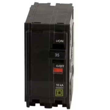 Square D QO 35-Amp 2-Pole Circuit Breaker