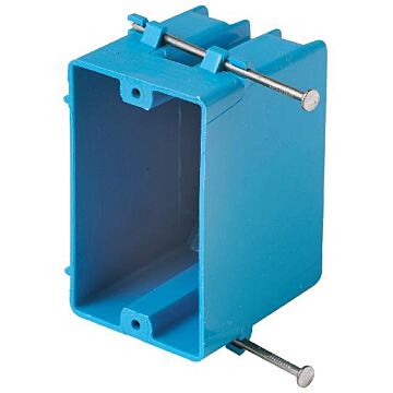 Carlon PVC One-Gang Nail-On New Work Outlet Box