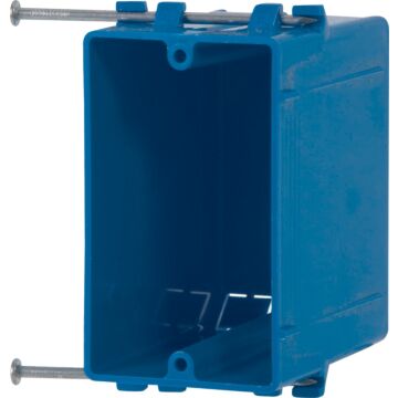 Thomas & Betts TB B122A-UPC 1G SW BOX W/NAILS