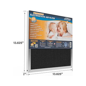 AIRCARE Air Care Perm Filter 14x14x1