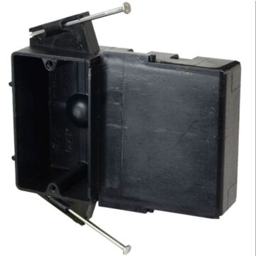 Allied Moulded Poly Nail-On New Work Outlet Box 23.5 cu in