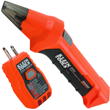 Klein Tools Digital Circuit Breaker Finder with GFCI Outlet Tester