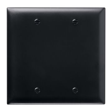 Pass & Seymour TradeMaster® 2-Gang Nylon Wall Plate (Black)