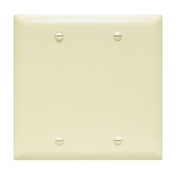 Pass & Seymour TradeMaster® 2-Gang Nylon Wall Plate (Ivory)