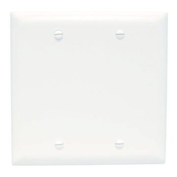 Pass & Seymour TradeMaster® 2-Gang Nylon Wall Plate (White)