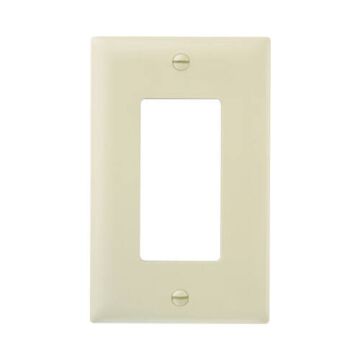 Pass & Seymour TradeMaster® 1-Gang Nylon Wall Plate, 1 Decorator Opening, Contractor 10-Pack, Ivory