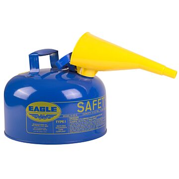 Eagle 2 gal Kerosene 9.5 in Type I Safety Can With Funnel
