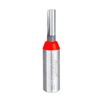 Freud Tools 1/4" (Dia.) Double Flute Straight Bit (Eclipse Grind)