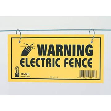 Dare Products WARNING SIGN
