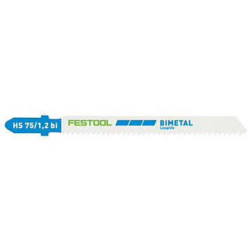 Festool Jigsaw blade HS 75/1,2 BI/5 METAL STEEL/STAINLESS STEEL