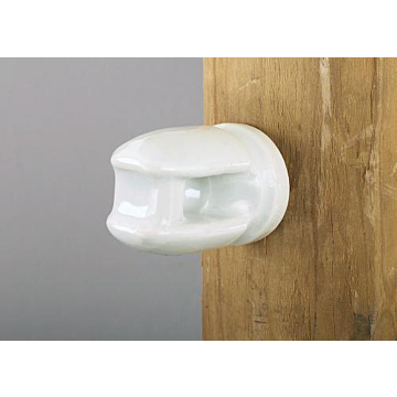 Dare Products PORCELAIN LINE INSULATOR WITH LAG BOLT