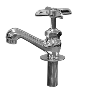 Boston Harbor Chrome Plated Heavy Pattern Basin Faucet with Aerator - Lead Free