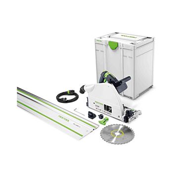 Festool 0-3 in 1600 W 1-1/16 - 1-7/16 in Plunge Cut Track Saw