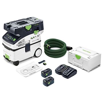 Festool Cordless mobile dust extractor CTC MIDI I HEPA-Plus CLEANTEC