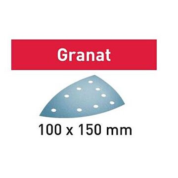 Festool Sanding disc STF DELTA/9 P80 GR/50 Granat