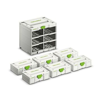 Festool Systainer Rack w/Mini Systainers