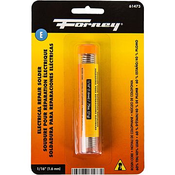 Forney 1 oz 1/16 in Silvery White Rosin Core Electrical Repair Solder Wire