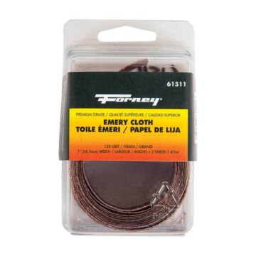 Forney 2 yd 1 in Aluminum Oxide Abrasive Cloth