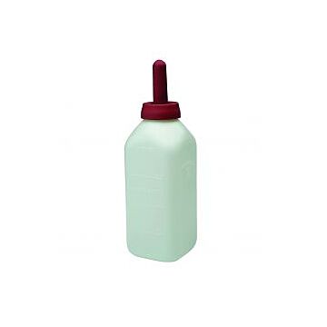 Little Giant Products 2 qt Size Polyethylene Plastic 4-1/4 in Square Nursing Bottle