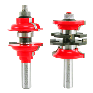 Freud Tools 1-7/8" (Dia.) Entry & Interior Door Router Bit System