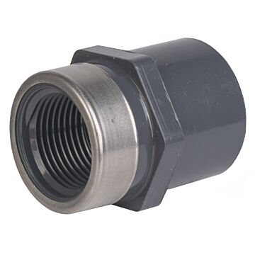 Socket x FIP SCH 80 PVC Reinforced Pipe Adapter