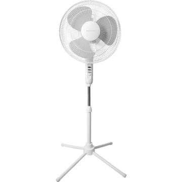 Denali Aire 3-Speed Oscillating Pedestal Fan (White) 16 in.